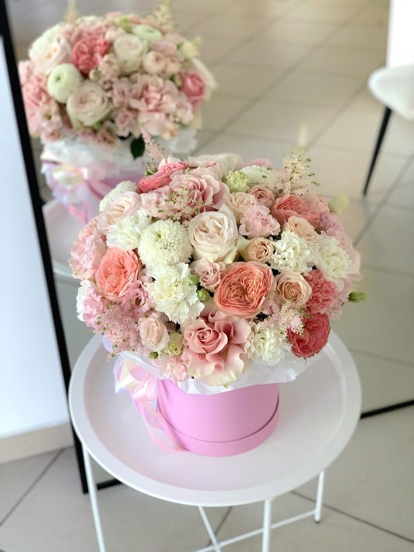 Букет 392 персиковая нежность