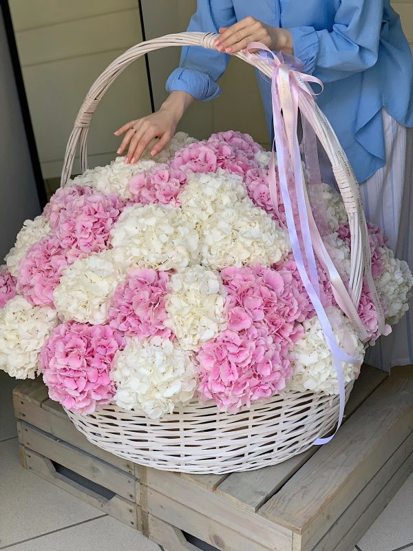 Букет 468 облако гортензий