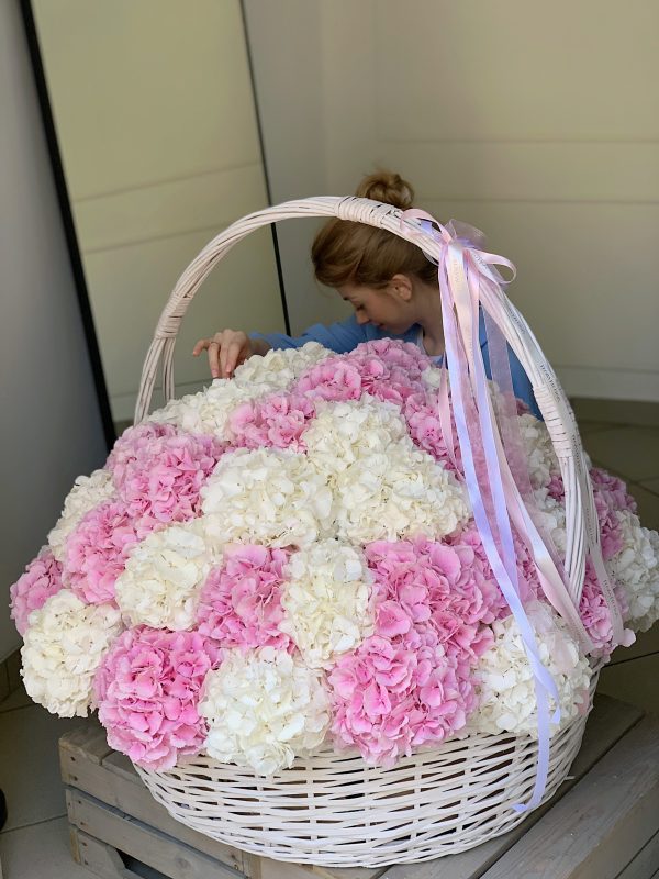 Букет 468 облако гортензий