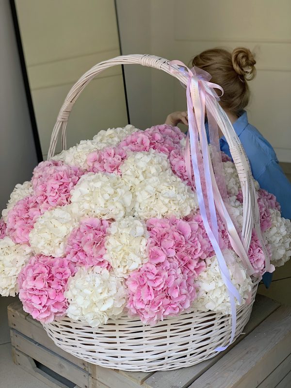 Букет 468 облако гортензий