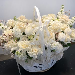 Корзина 97 белоснежная