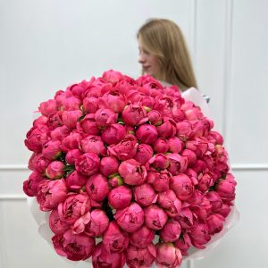 Букет 507 из 101 пиона